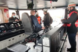Autoridad Marítima de Magallanes realizó fiscalización junto a personal de la Inspección del Trabajo