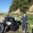 Dotación de la Capitanía de Puerto de Talcahuano participó en operativo de limpieza de playa en el sector “El Morro”