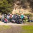Dotación de la Capitanía de Puerto de Talcahuano participó en operativo de limpieza de playa en el sector “El Morro”