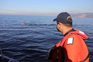Capitanía de Puerto de Talcahuano brindó seguridad a deportista náutico especialista en triatlón