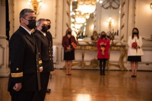 En Valparaíso fueron investidos tres nuevos Comodoros de la Armada