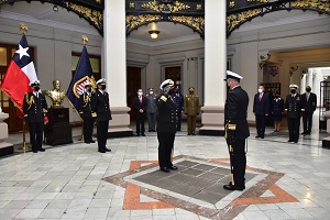 Se efectuó cambio de mando de la Comandancia en Jefe de la Primera Zona Naval