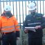 Personal Naval del Centro Meteorológico Marítimo más austral del mundo se capacita en trabajos en altura