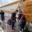 109 grumetes realizaron un embarco profesional a bordo del Buque Escuela Esmeralda