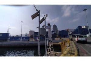 Personal del SHOA efectúa trabajos en Estaciones de Nivel del Mar en el norte del país