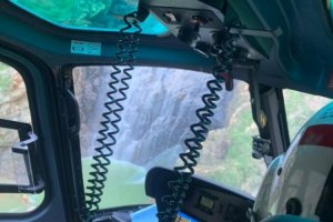Armada realiza rescate con helicóptero naval desde sector Placilla