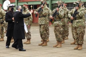 Se realizó la "Entrega de Armas" a Soldados Conscriptos Infantes de Marina