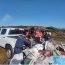 5 toneladas de basura fueron recolectadas en limpieza de playa por la Autoridad Marítima de Ancud junto a la comunidad.
