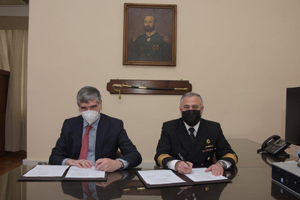 Director de Educación de la Armada suscribió convenio con rector de la Universidad de Los Andes