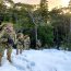 Revista a fuerzas orgánicas del Comando de Operaciones Navales en entrenamiento de Clima Frío