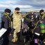 Revista a fuerzas orgánicas del Comando de Operaciones Navales en entrenamiento de Clima Frío