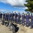  45 kilos de basura fueron retirados en operativo de limpieza en la playa Pangal de Maullín  