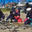 Personal del Museo Marítimo Nacional realizó limpieza en Playa San Mateo de Valparaíso