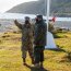 Ministro de Defensa visitó islas australes y Puerto Wiiliams