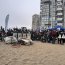 Ministra del Medio Ambiente y Armada llaman a cuidar los mares en operativo de limpieza en de Viña del Mar