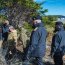 Ministro de Defensa visitó islas australes y Puerto Wiiliams
