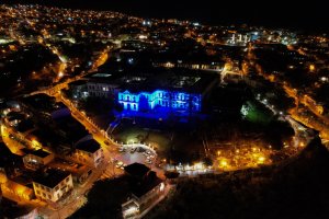 Museo Marítimo Nacional se engalanó de azul para celebrar el “Día Marítimo Mundial”