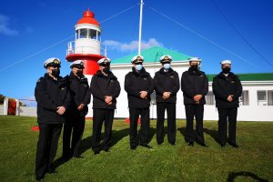 Comandante en Jefe de la Armada visitó la Quinta Zona Naval