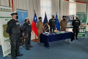 Operativo conjunto desarticula red de tráfico de drogas en recintos portuarios de Punta Arenas