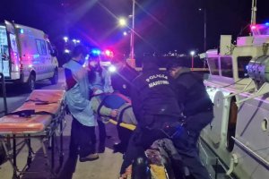 Personal Naval de Puerto Williams realizó evacuación médica Personal Naval de Puerto Williams realizó evacuación médica