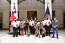 Representantes del club deportivo Arturo Fernández vial visitaron monumento a la Marina Nacional
