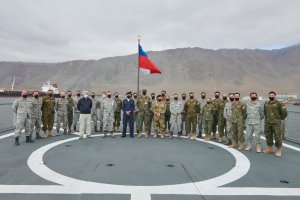 Curso Conjunto de Estado Mayor visitó al Comando Conjunto Norte