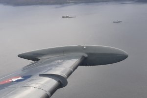 Tercera jornada de operativo por varada de nave en sector de Canal Sarmiento