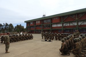 Se llevó a cabo ceremonia de investidura de Grumetes Infantes de Marina al término del Curso Combatiente Básico Anfibio año 2021