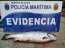 Policía Marítima incauta cerca de 13 mil kilos de salmón robado
