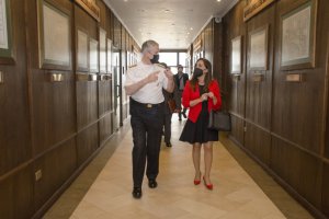 Presidenta del Consejo para la Transparencia visitó el SHOA