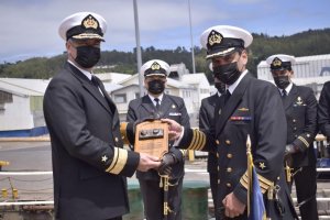 Cambio de mando de la Dirección de Recuperación de Unidades de la Armada