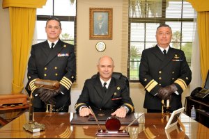 Cambio de mando de la Dirección de Bienestar Social de la Armada