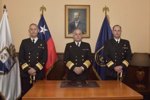 Contraalmirante René Rojas asume como Contralor de la Armada