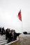 Armada recupera bandera nacional que vuelve a flamear en Reñaca