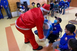 Dotación del Patrullero Médico-Dental “Cirujano Videla” adelantó la navidad en Isla Tac Dotación del Patrullero Médico-Dental “Cirujano Videla” adelantó la navidad en Isla Tac