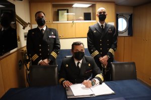 Se efectuó el Cambio de Mando en la Fragata “Almirante Latorre”