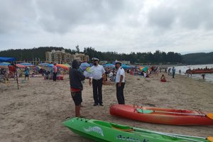 Autoridad Marítima de Lirquén realizó patrullajes en playas de la jurisdicción durante fin de semana de año nuevo Autoridad Marítima de Lirquén realizó patrullajes en playas de la jurisdicción durante fin de semana de año nuevo