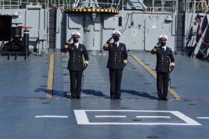 Cambio de Mando de la LST “Rancagua” Cambio de Mando de la LST “Rancagua”