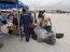 Autoridad Marítima de Caldera realizó operativo de limpieza de playas en Bahía Inglesa