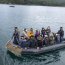 Buque “Piloto Sibbald” trasladó comitiva hasta Isla Picton quienes conocieron la labor de mujeres en Alcaldia de Mar