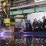 Con el corte de la primera plancha comienza la construcción de buques multipropósito polivalentes para la Armada de Chile