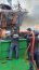 Personal Naval ayudó a evacuar a siete tripulantes de lancha ante incendio