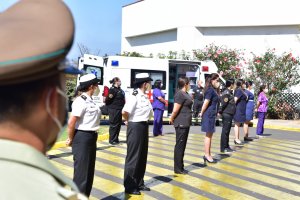 Autoridades realizan reconocimiento al personal de salud