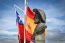 Develamiento de busto al navegante español Juan Sebastián Elcano en Punta Arenas