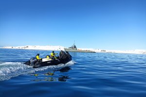 Gobernación Marítima de la Antártica Chilena realiza Programa de Observación del Ambiente Litoral (POAL)