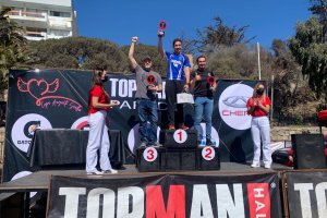 Gran participación del equipo de Triatlón de la Armada de Chile en el Seaman y TopMan de Papudo 2022