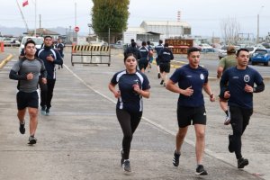 Dotaciones de la Base Naval Talcahuano participaron en la corrida por el “Día Internacional del Deporte Militar” Dotaciones de la Base Naval Talcahuano participaron en la corrida por el “Día Internacional del Deporte Militar”