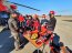Dotación del Grupo Aeronaval de Talcahuano realizó entrenamiento con Bomberos de Concepción, Tomé y Talcahuano