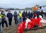 En cuarta campaña de limpieza de playas del Plan Tenglo se reúnen más de mil kilos de basura en Villa Marina