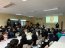 Oficial de la Armada visita establecimientos educacionales en la comuna de San Miguel por “Mes del Mar 2022”